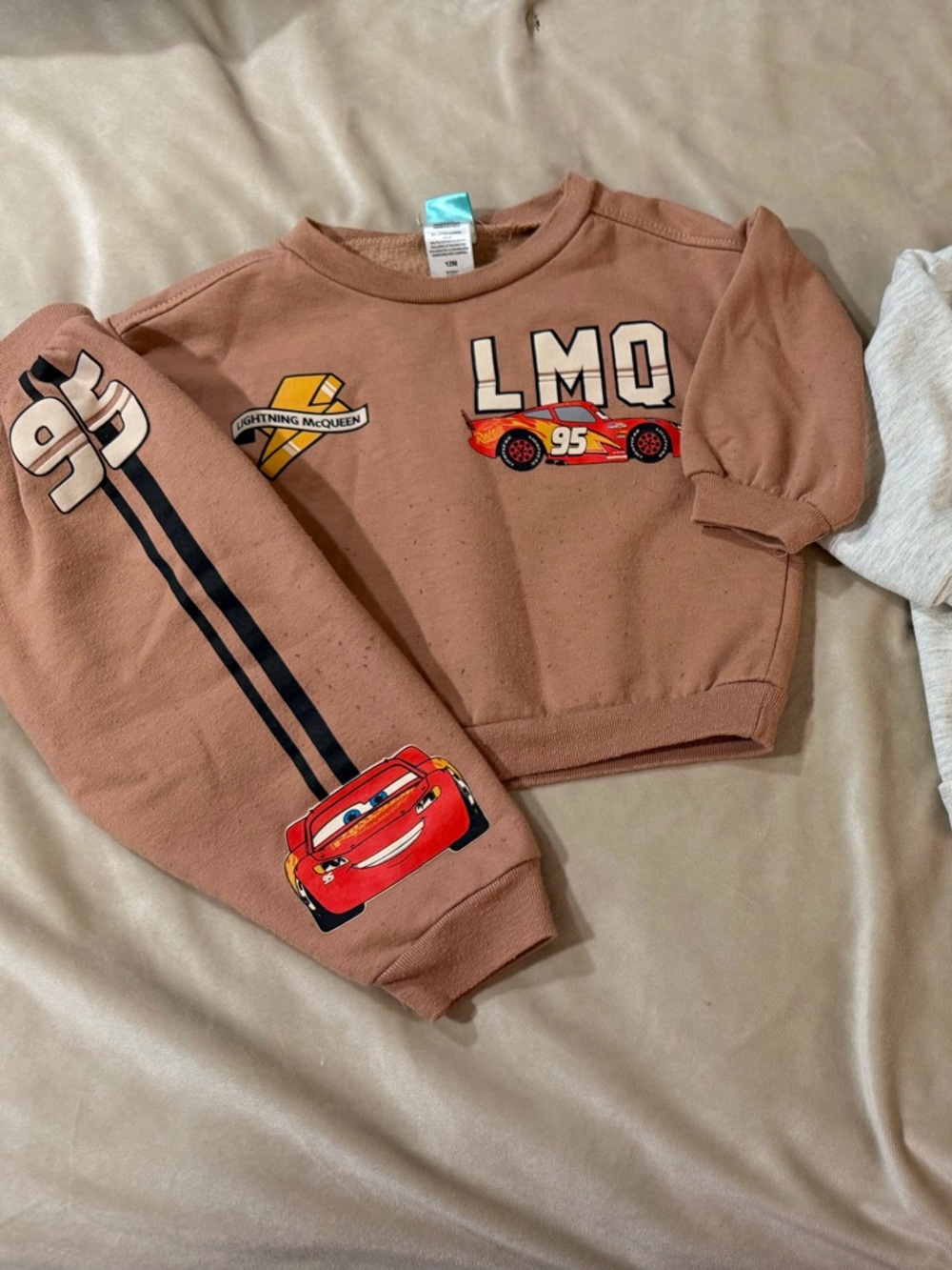 Disney Brown Lightning McQueen Kids Matching Set